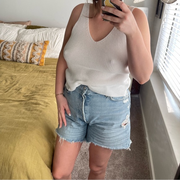 Gentlefawn Lisette Tank White M - Picture 2 of 10